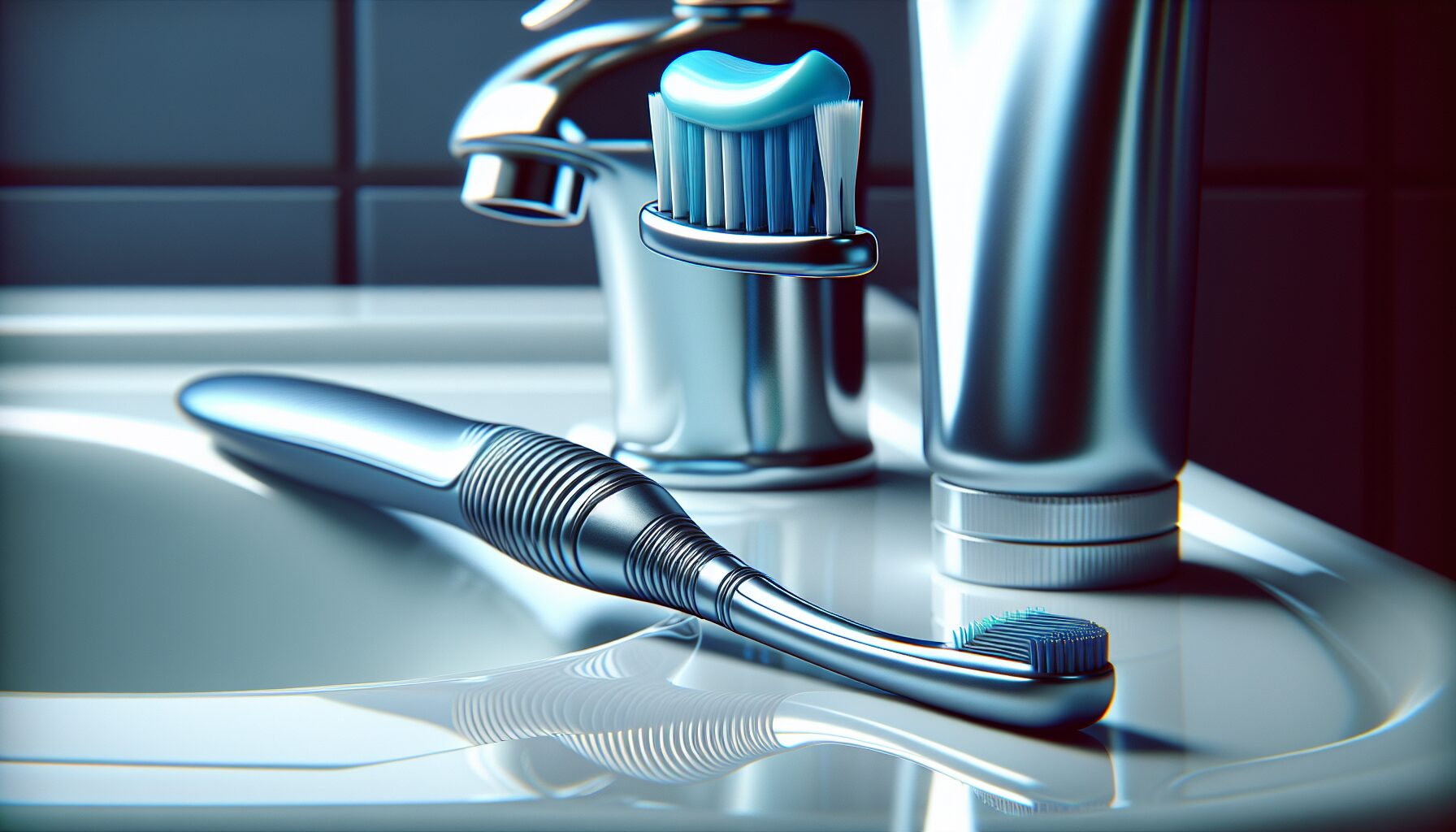 歯磨き　歯ブラシ image 2